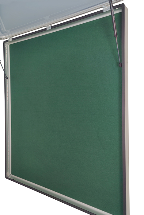 Nowość – Filc ozdobny do gablot na sztandar.